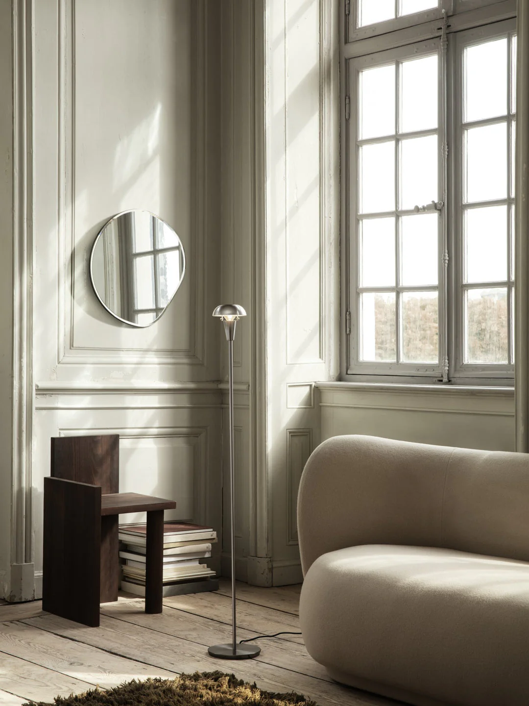 ferm LIVING | Pond Mirror - Extra Large - Brass