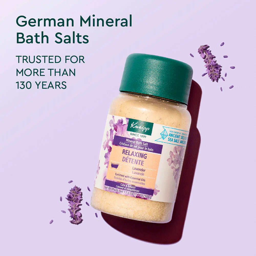 Relaxing Lavender Mineral Bath Salt