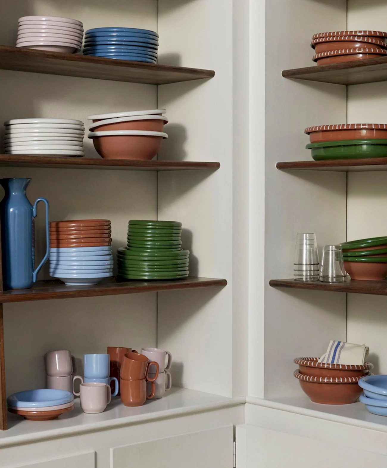 HAY | Barro Plate set of 2 - Ø24 - Green