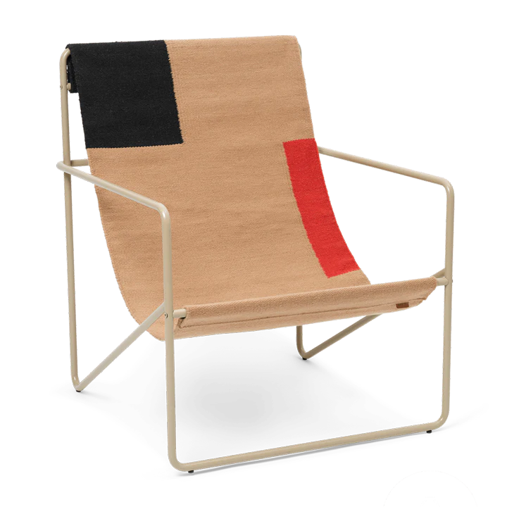 ferm LIVING | Desert Lounge Chair - Cashmere Frame