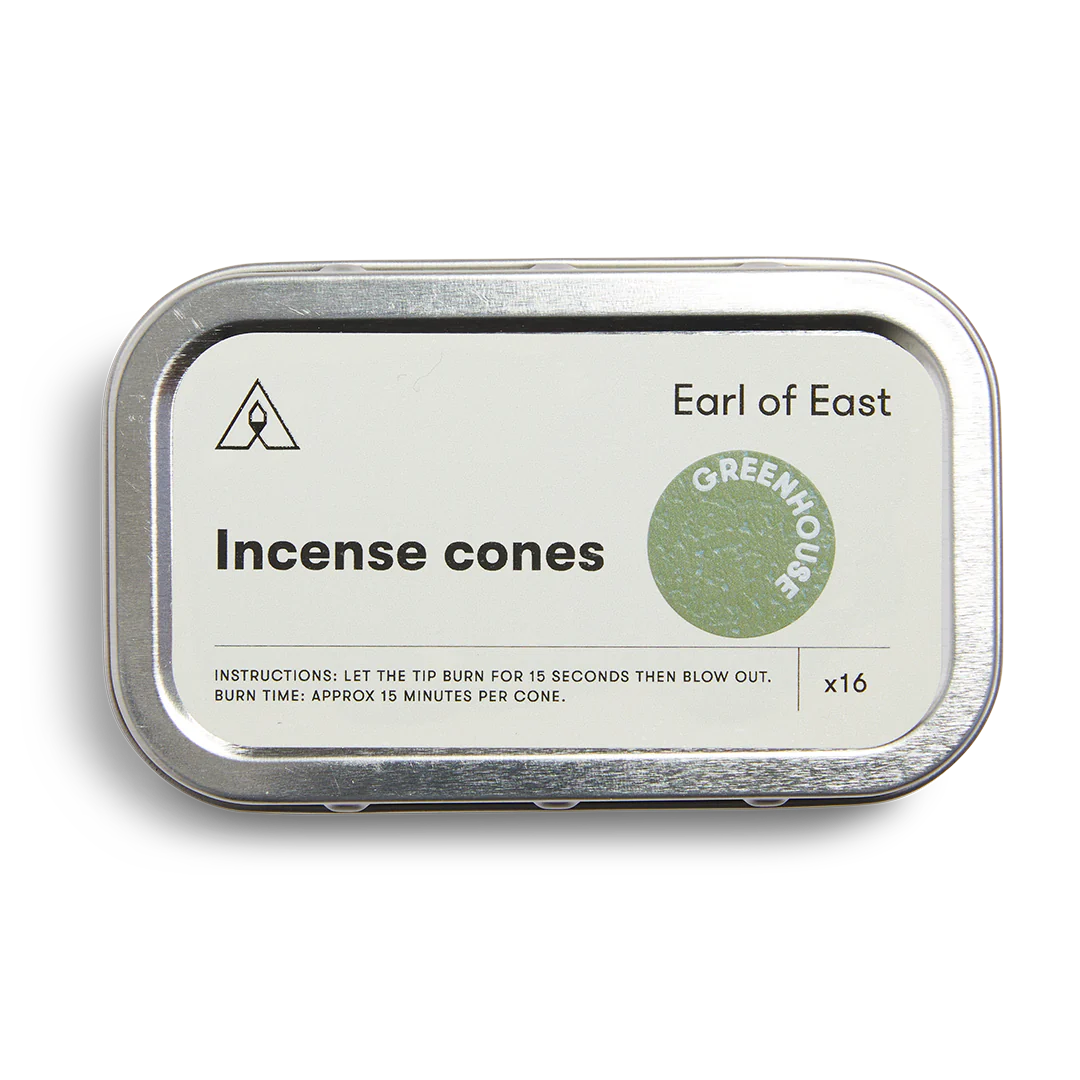 Earl of East | Incense Cones - Greenhouse