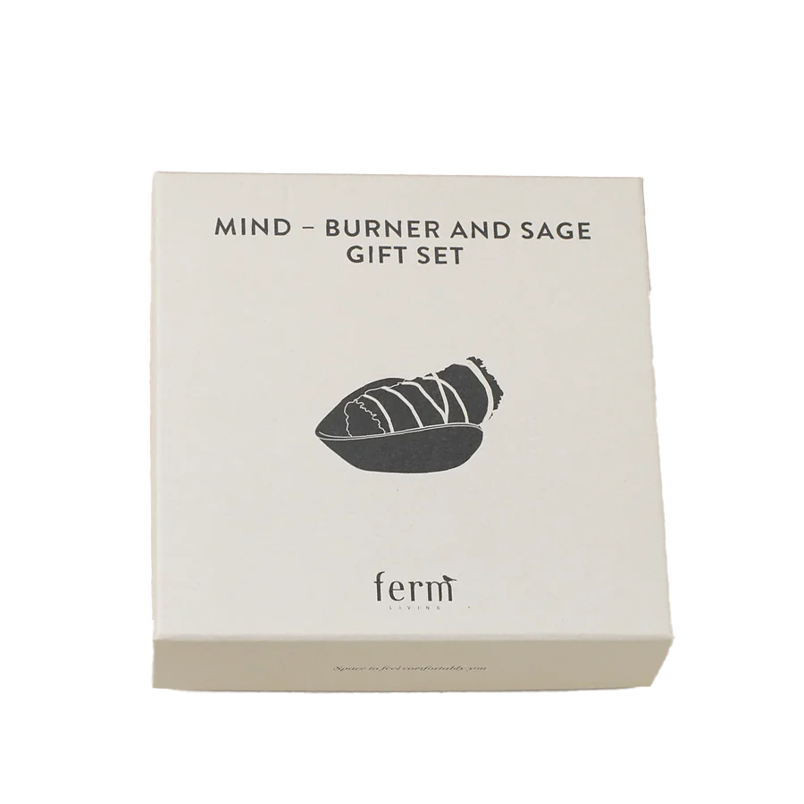 ferm LIVING | Mind - Burner and Sage Gift Set