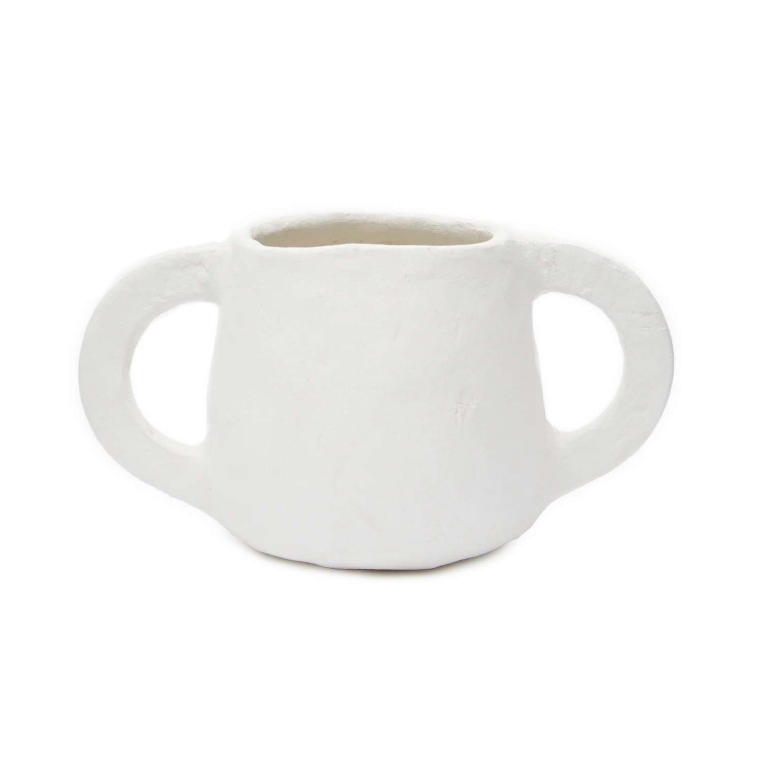 Serax | Papier-Mâché Pot - Beige Large Handle