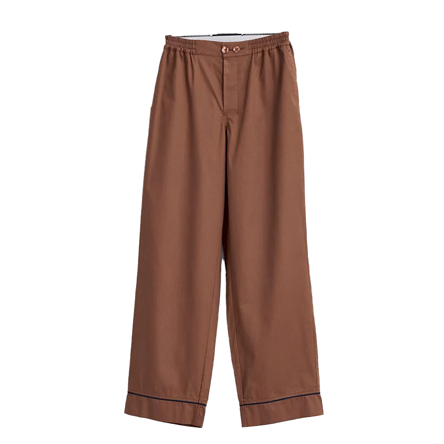 HAY | Outline Pyjama - Trousers - Milk Chocolate