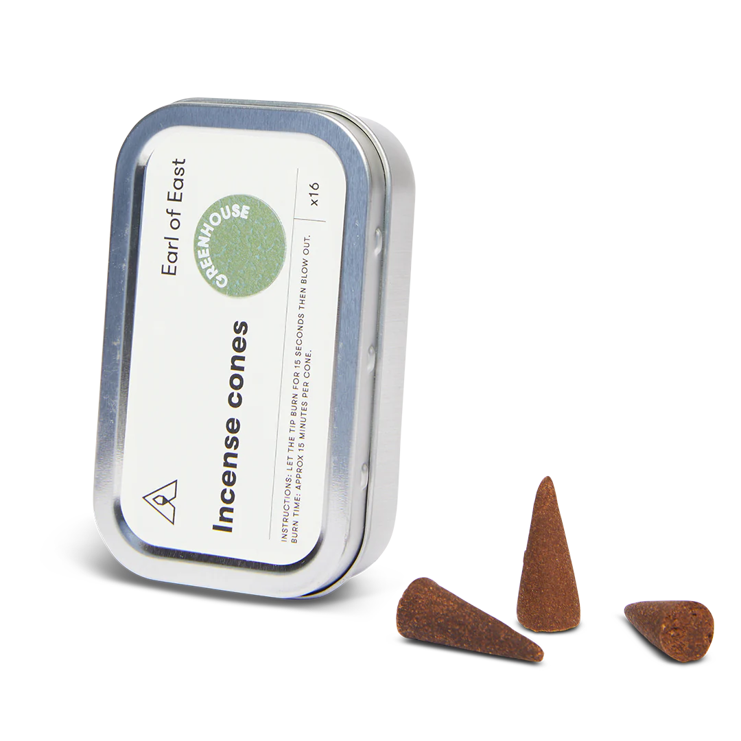 Earl of East | Incense Cones - Greenhouse