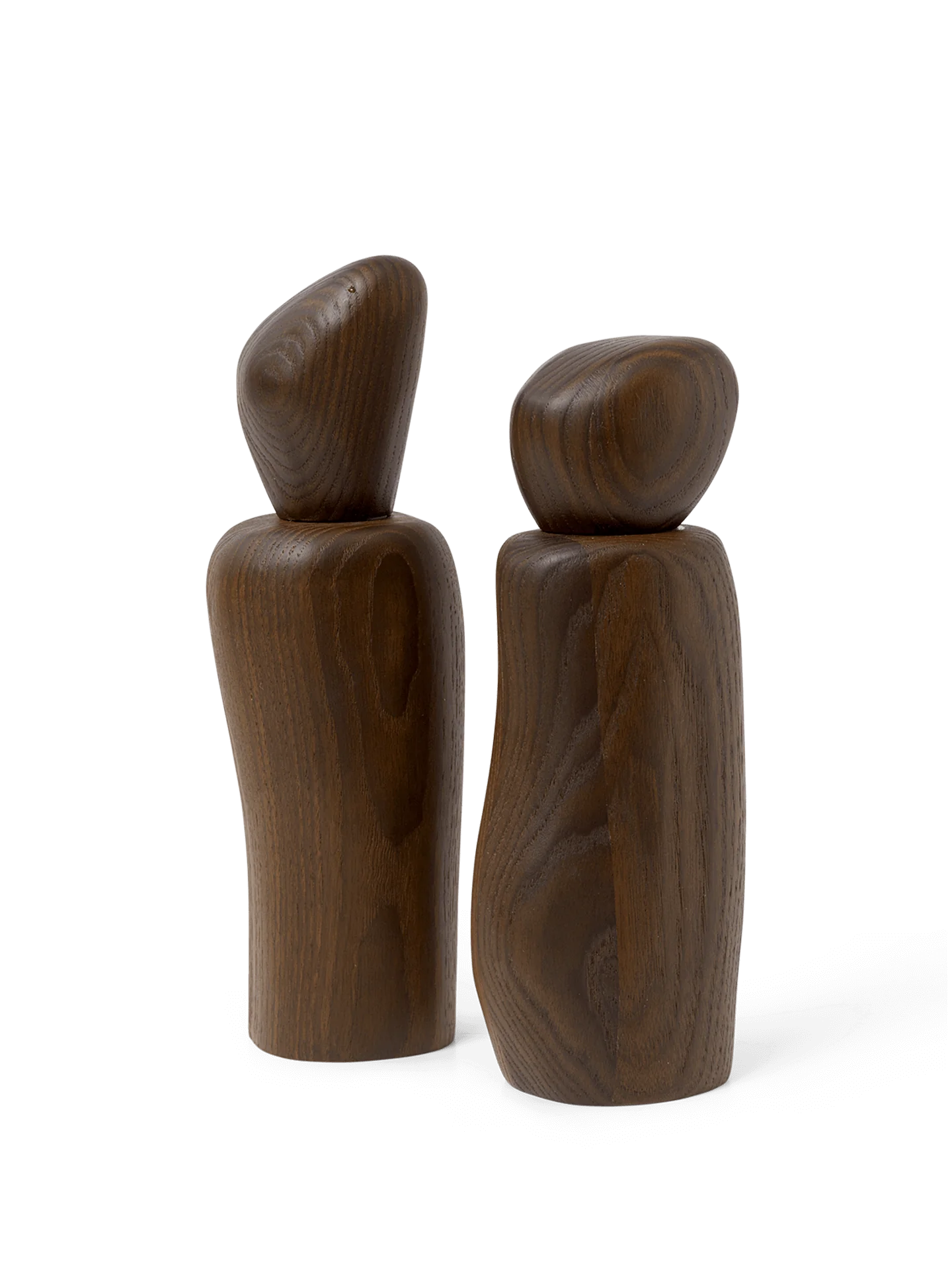ferm LIVING | Cairn Salt & Pepper Grinder - Dark Brown Wood