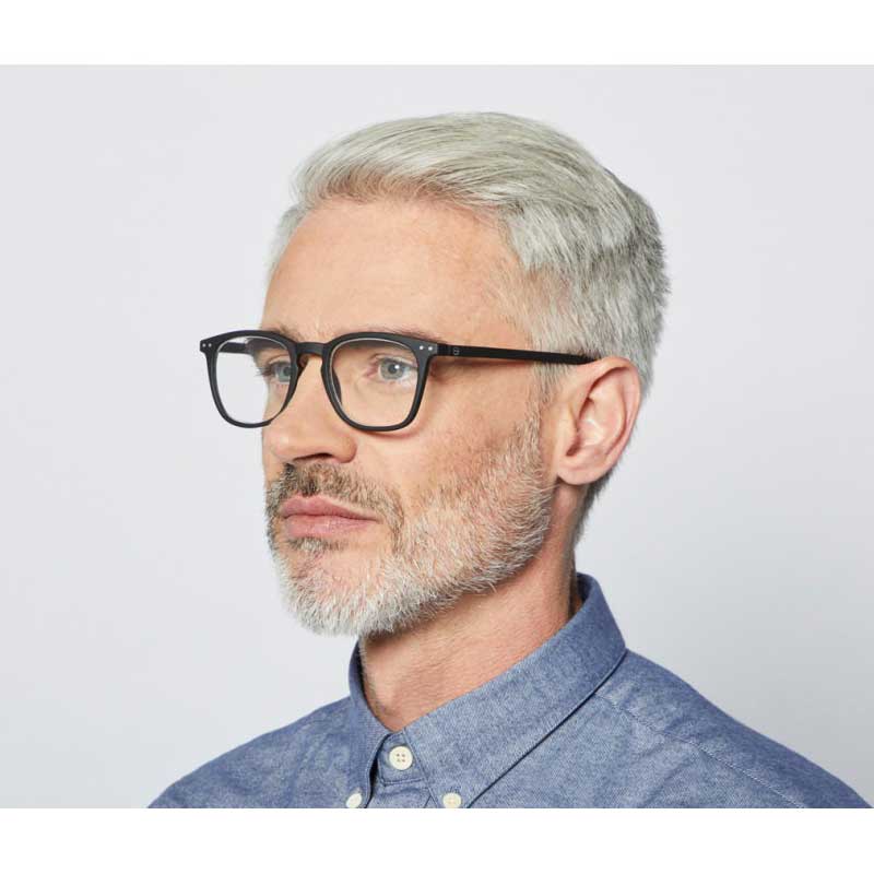 Reading Glasses #E - The Trapeze - Black