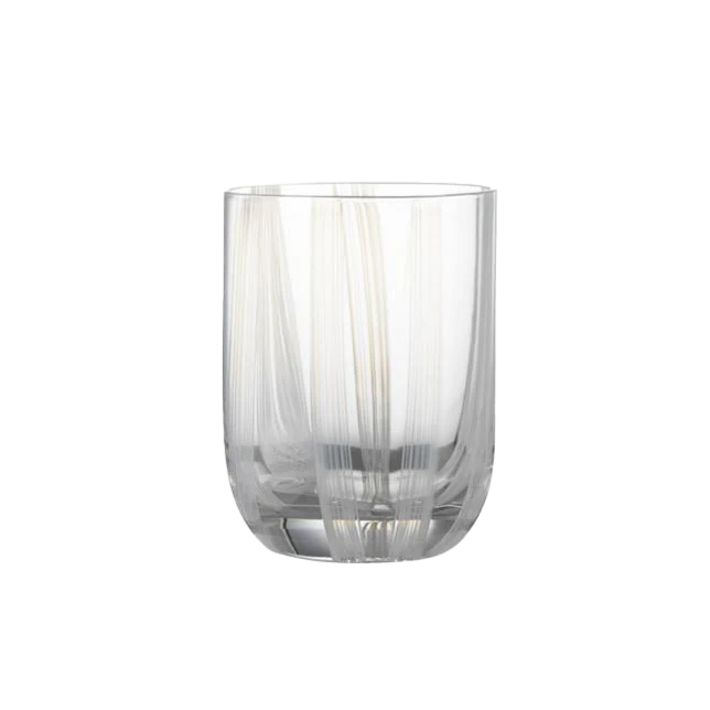 Normann Copenhagen | Stripe Glass - White Stripes