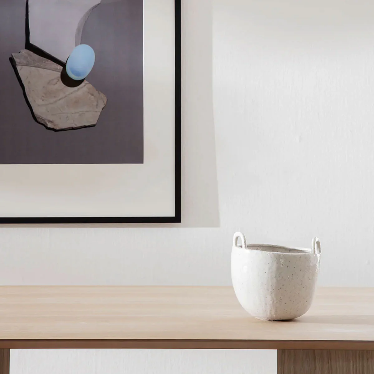 ferm LIVING | Speckle Pot - Off White - Small