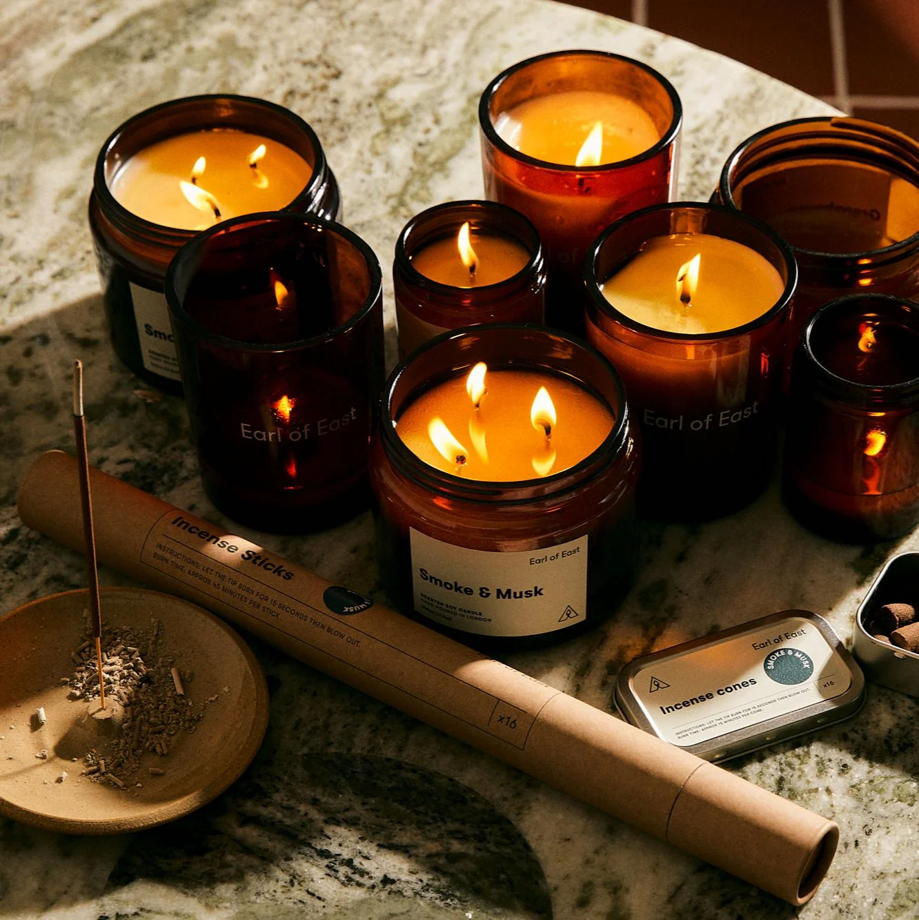 Earl of East | Home Mist - Smoke & Musk 100ml [3.5oz]