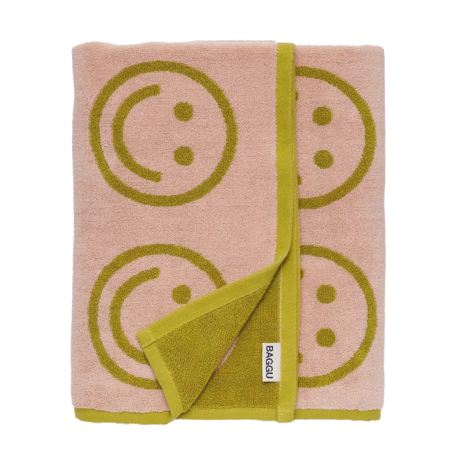 BAGGU | Cotton Bath Towel - Happy Ochre