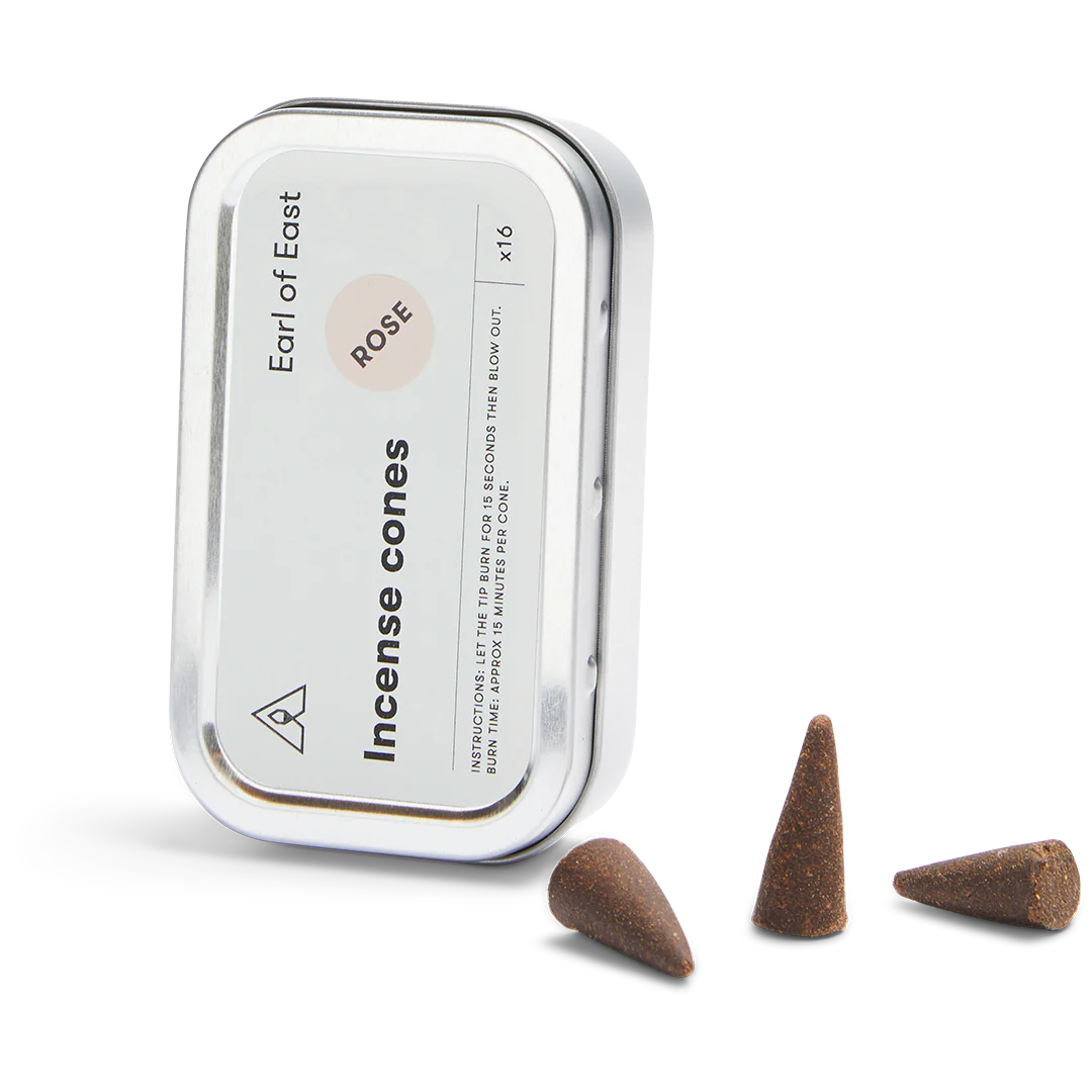 Earl of East | Incense Cones - Rose