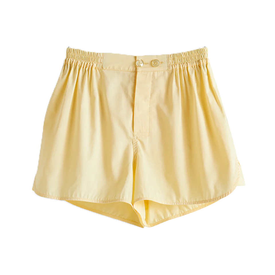 HAY | Outline Pyjama Shorts - Yellow