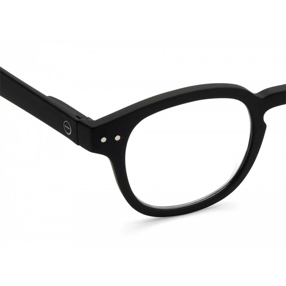 Reading Glasses # C - The Retro - Black