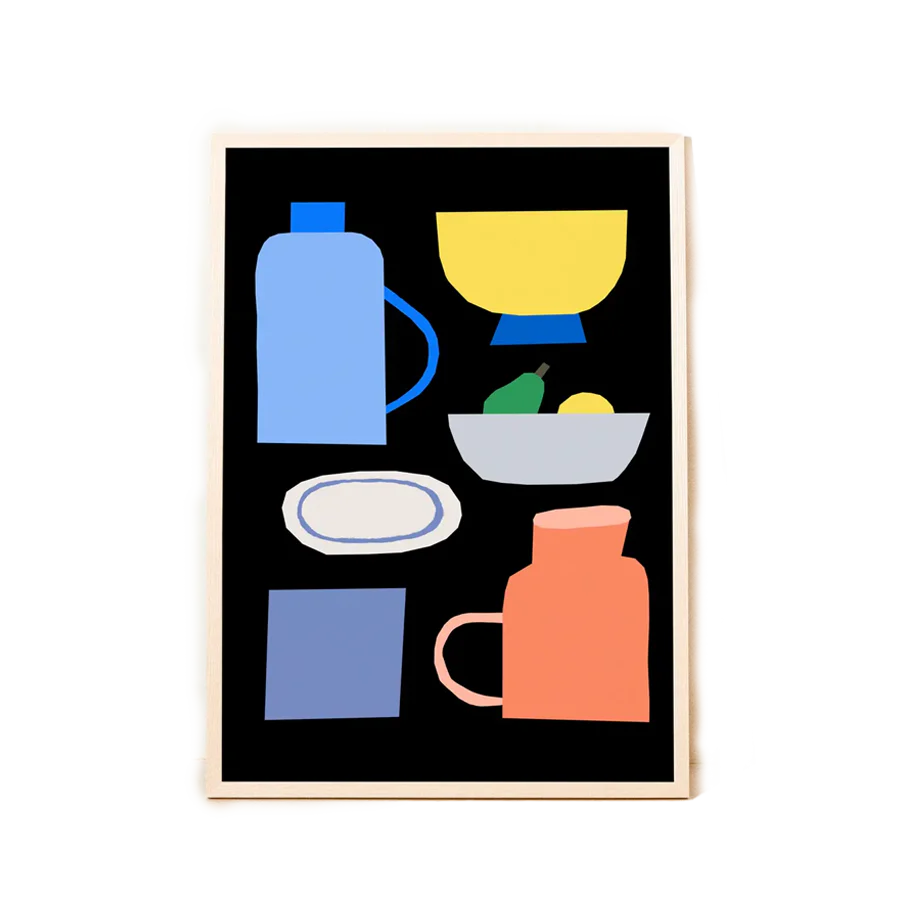 Marcello Velho | Dinner Table - A3 Art Print