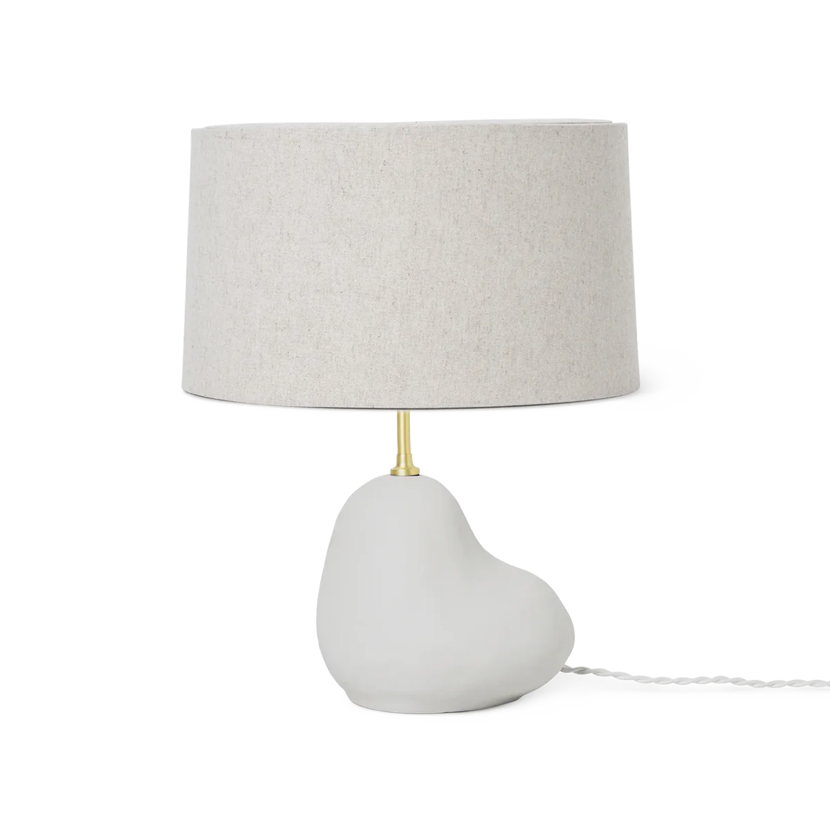 ferm LIVING | Hebe Lamp Base & Shade - Small - Off White