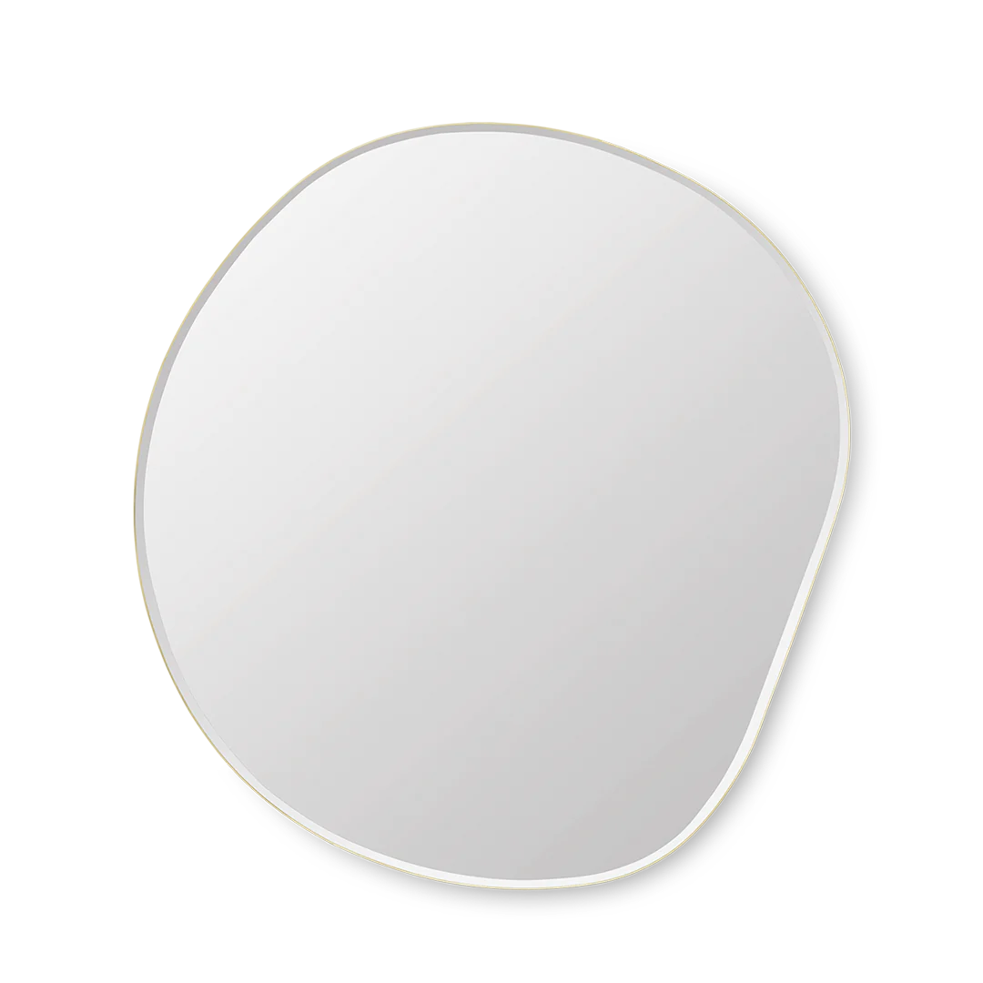 ferm LIVING | Pond Mirror - Extra Large - Brass