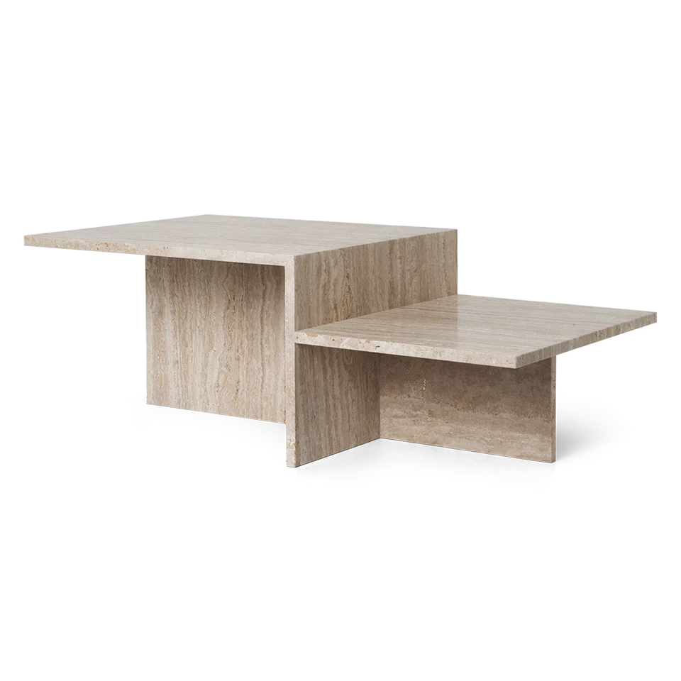 ferm LIVING | Distinct Coffee Table - Travertine