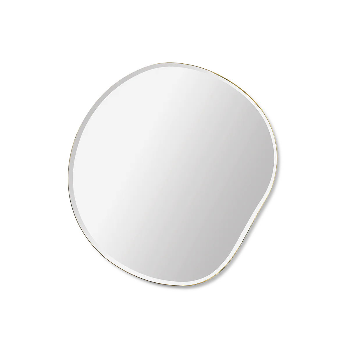 ferm LIVING | Pond Mirror - Small - Brass
