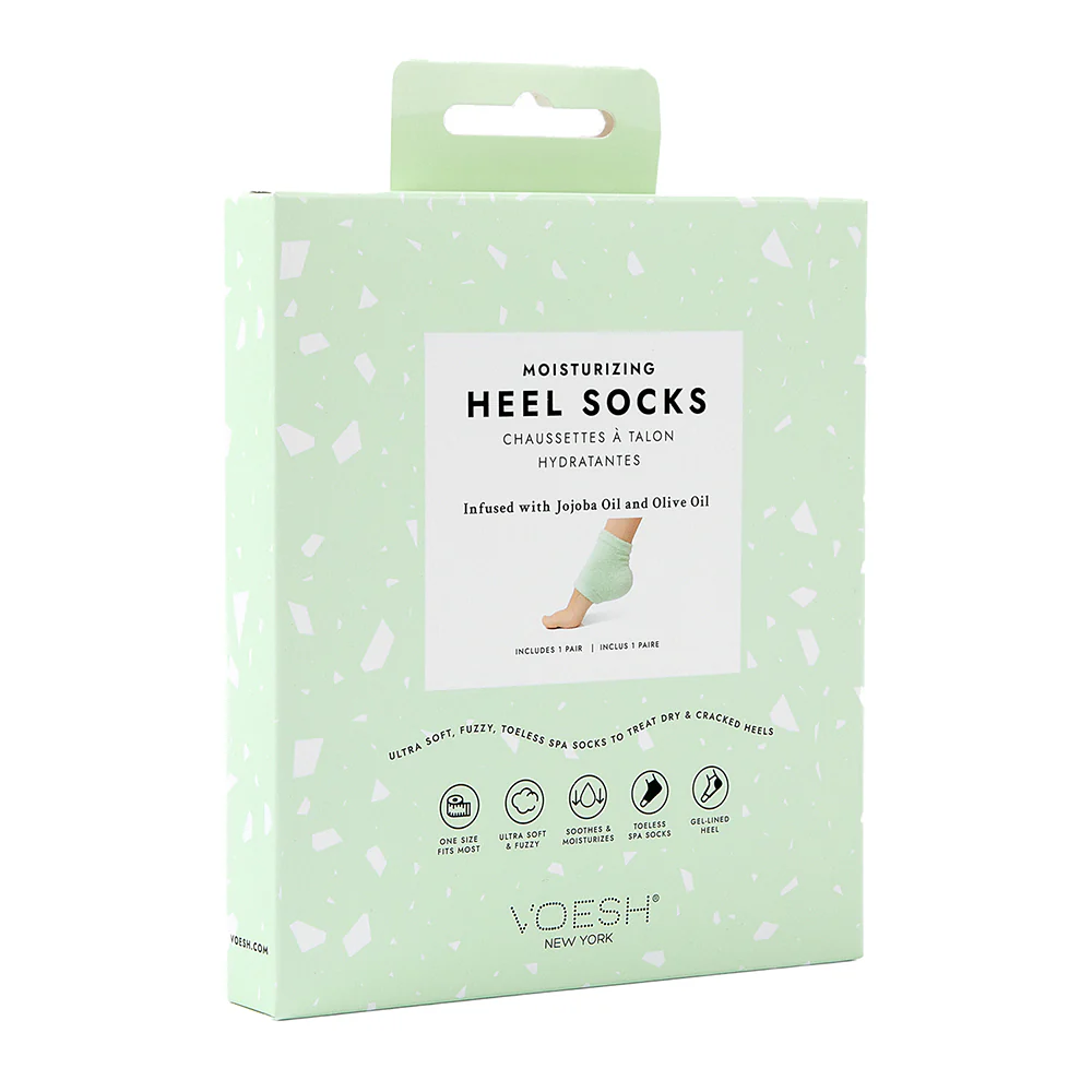Moisturizing Heel Socks - Green