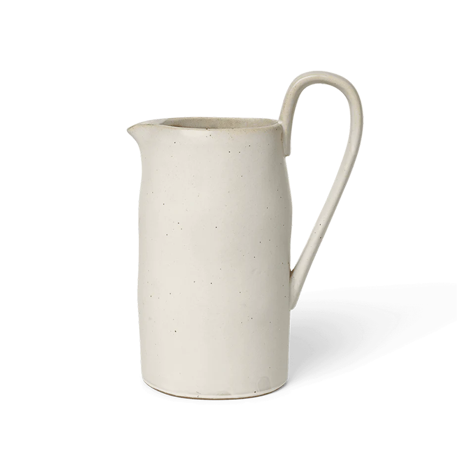 Ferm LIVING | Flow Jug - Off-White Speckle