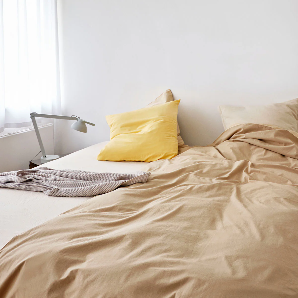 HAY | Duo Duvet Cover - 200 x 200 - Cappuccino