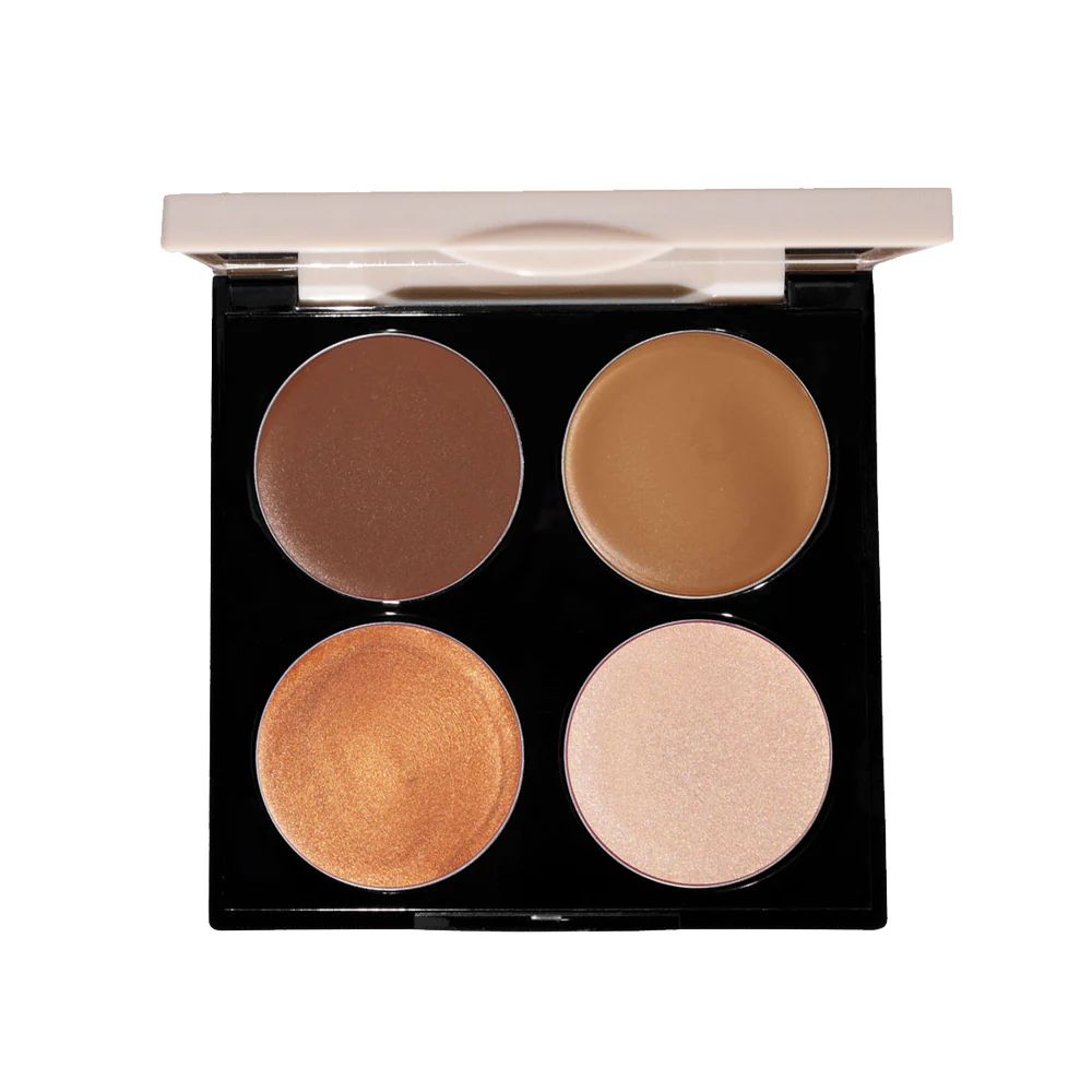 Multi-Use Ceramide Lip and Cheek Palette - Buffed Glow