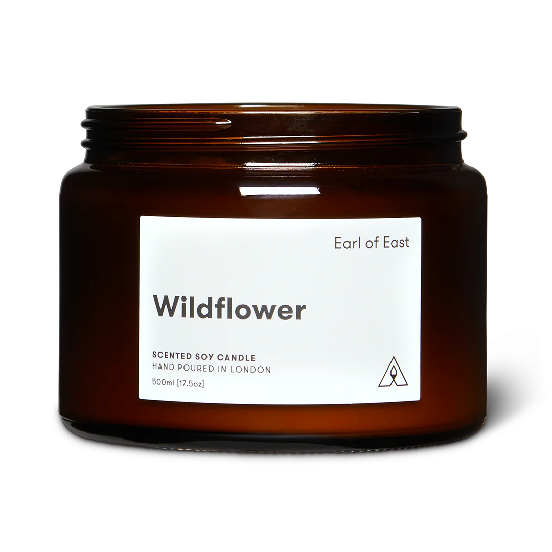 Earl of East | Wildflower - Soy Wax Candle - 500ml [17.5oz]