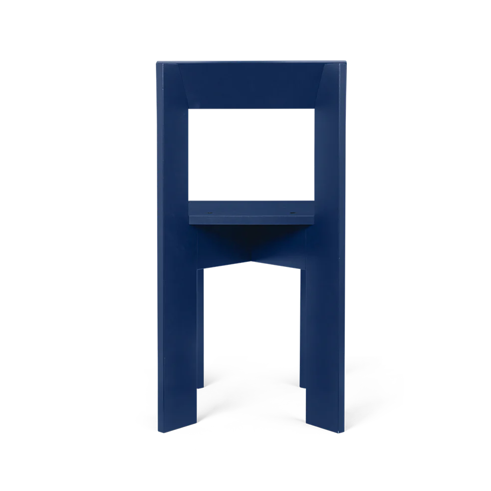 ferm LIVING | Ark Wooden Dining Chair - Blue
