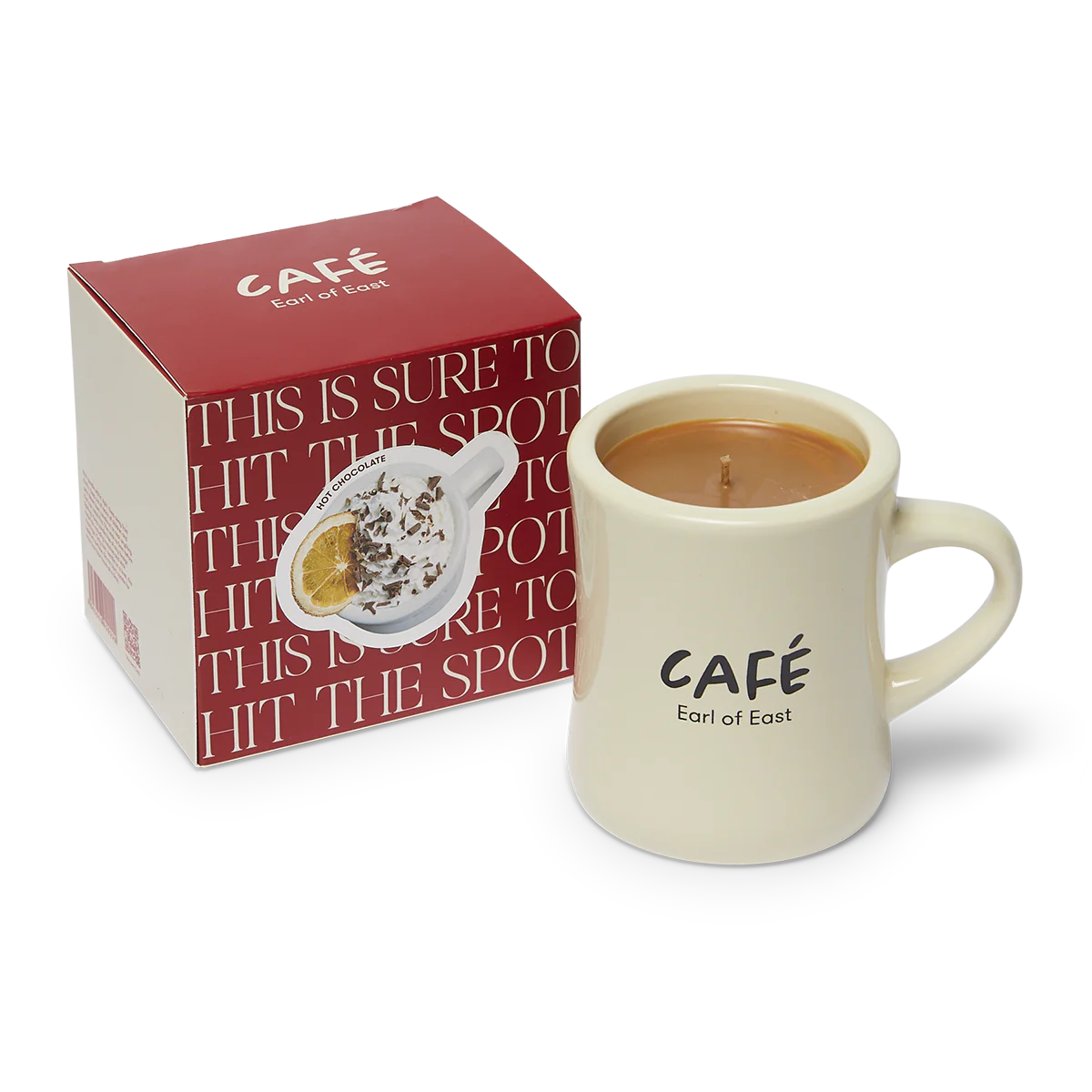 Earl of East | Limited Edition Soy Wax Café Candle - Hot Chocolate - 300ml