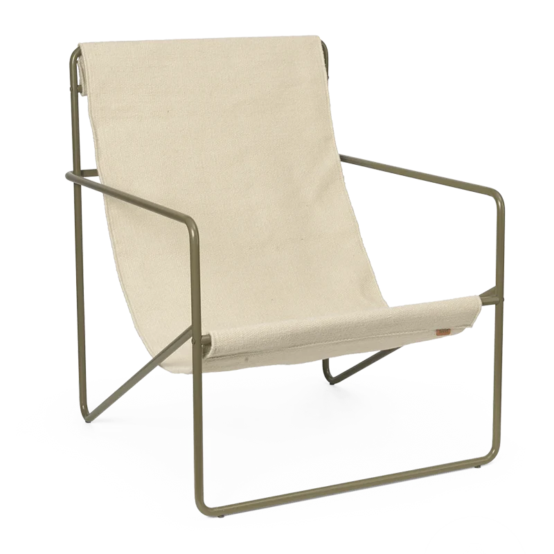 ferm LIVING | Desert Lounge Chair - Cloud Cover