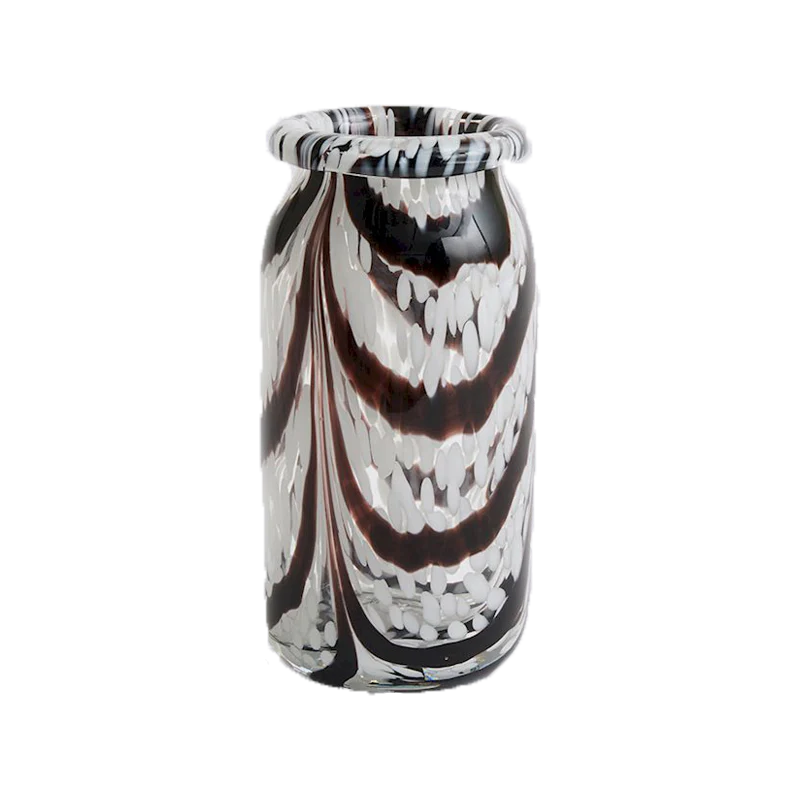 HAY | Splash Vase - XS - Coffee & White