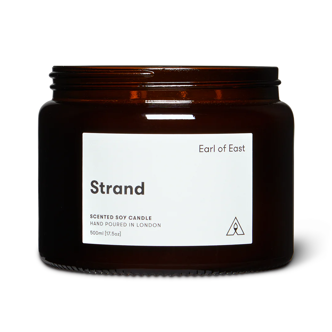 Earl of East | Strand - Soy Wax Candle - 500ml [17.5oz]