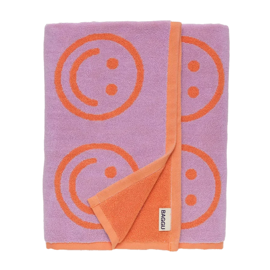BAGGU | Cotton Bath Towel - Happy Lilac