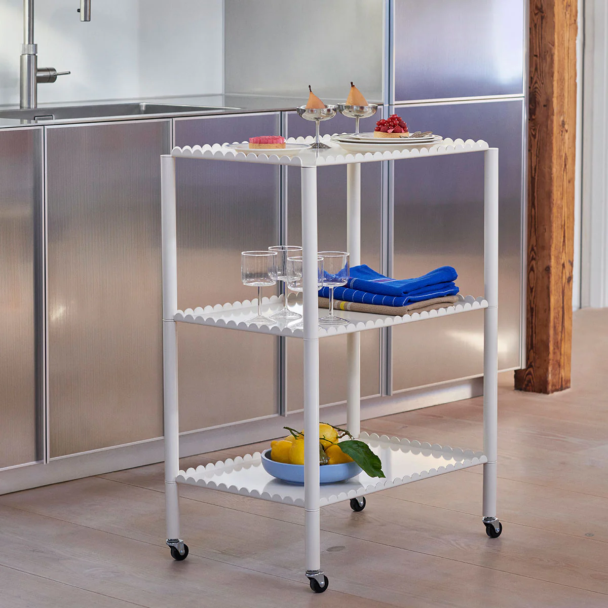 HAY | Arcs Trolly - High - Eggshell