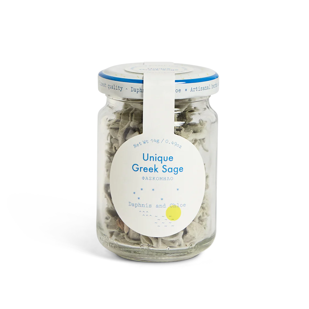 Daphnis and Chloe | Unique Greek Sage Leaves