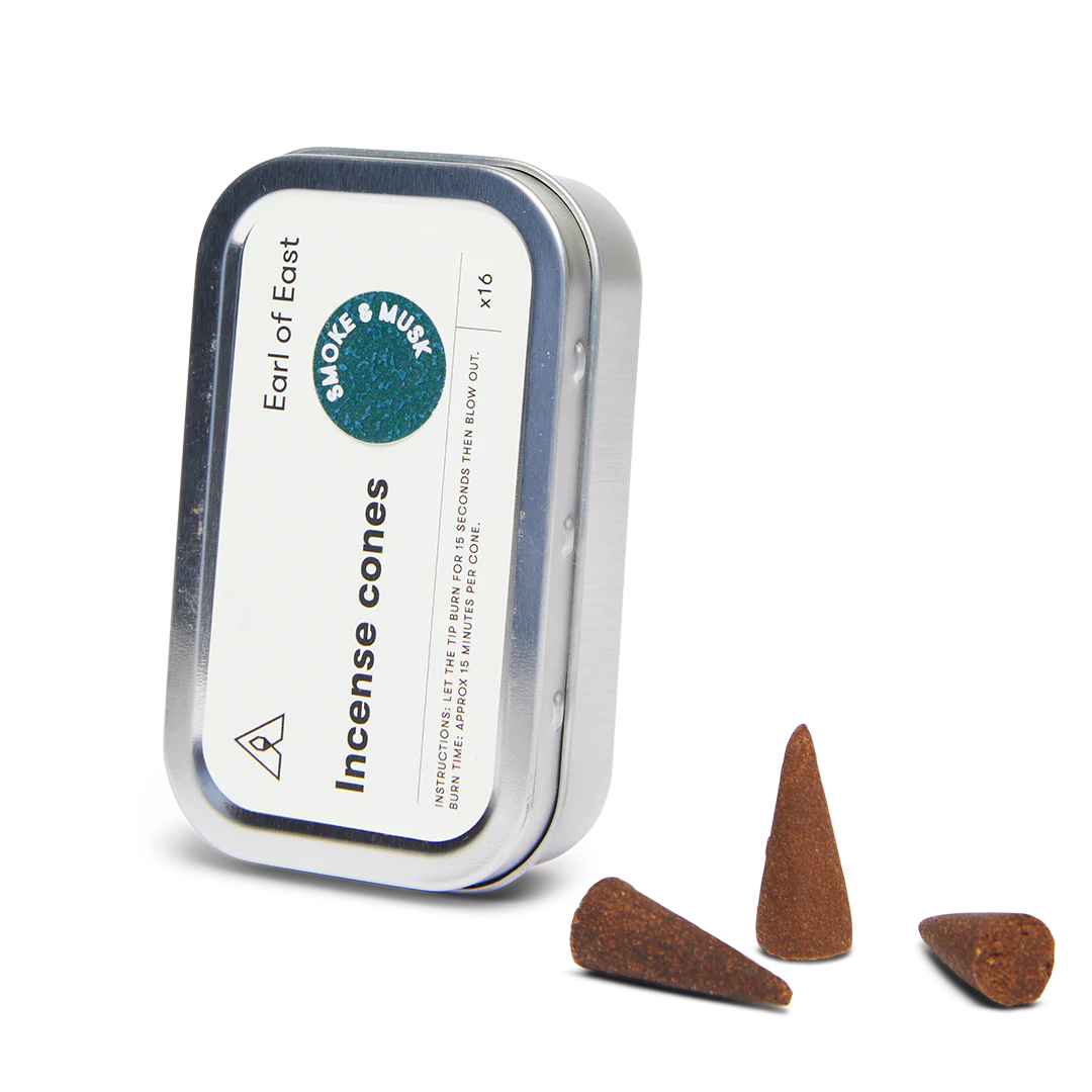 Earl of East | Incense Cones - Smoke & Musk