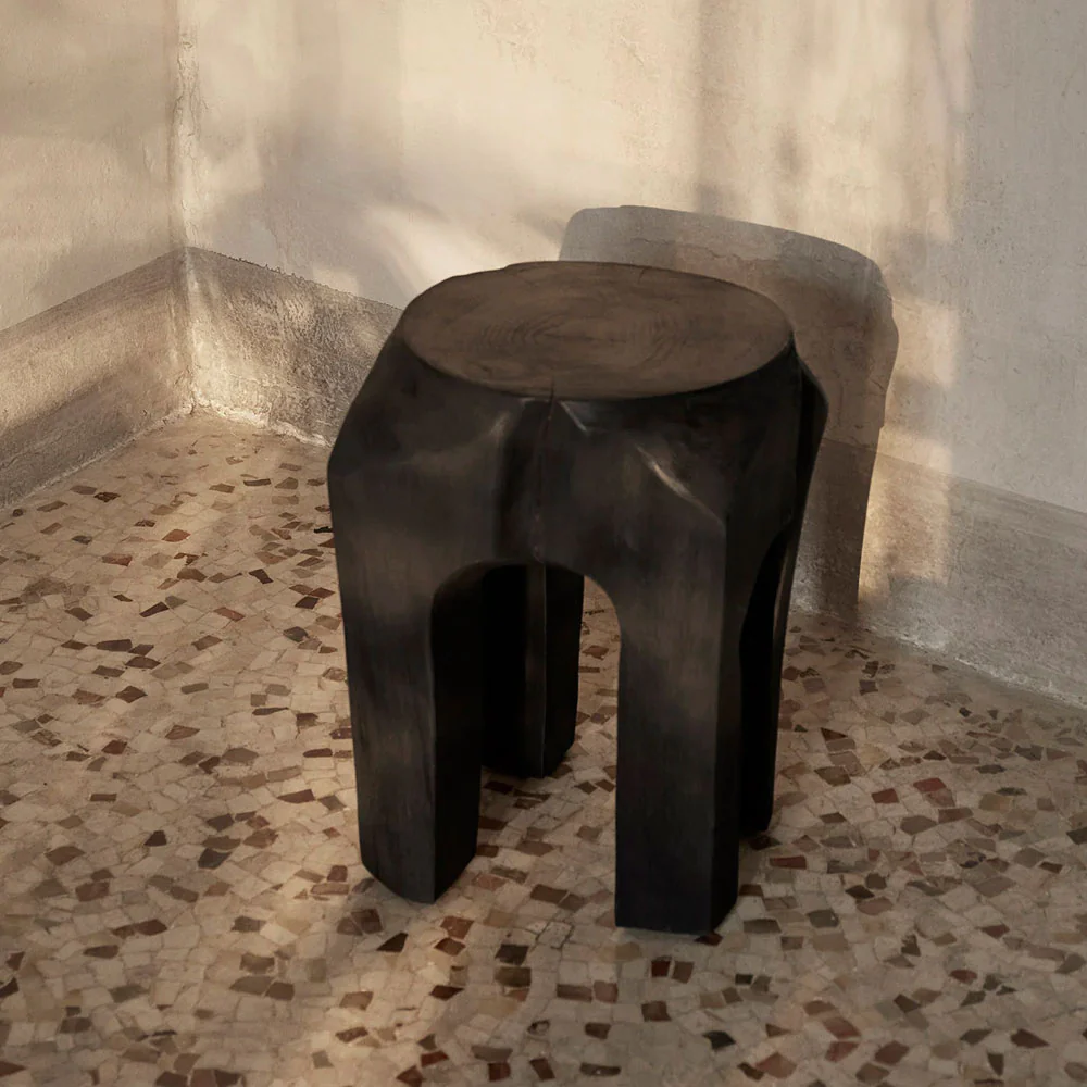ferm LIVING | Root Stool - Black Stained