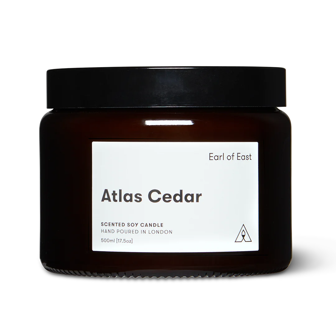 Earl of East | Atlas Cedar - Soy Wax Candle - 500ml [17.5oz]