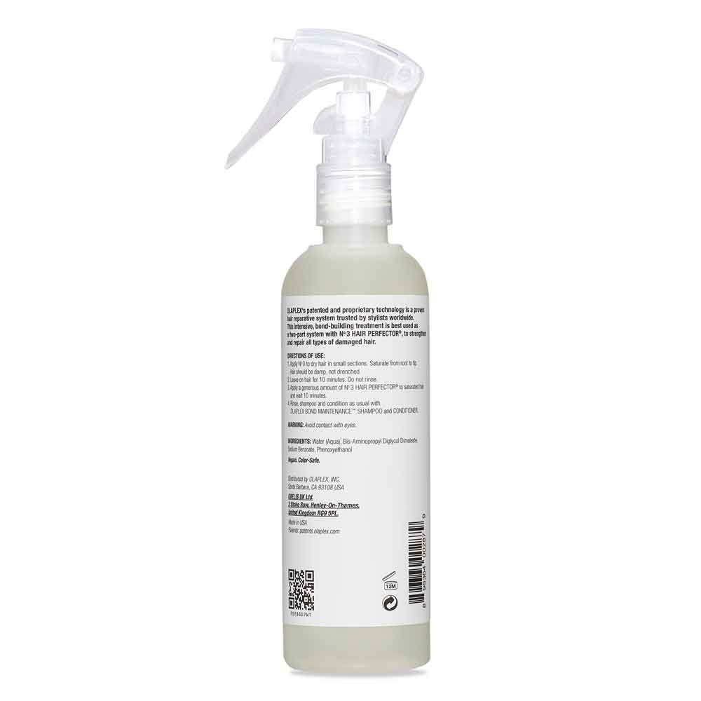 No. 0 Intensive Bond Builder Hair Treatment Spray