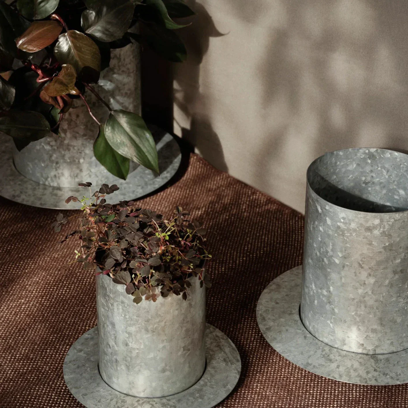 ferm LIVING | Auran Pot - Galvanized - Medium