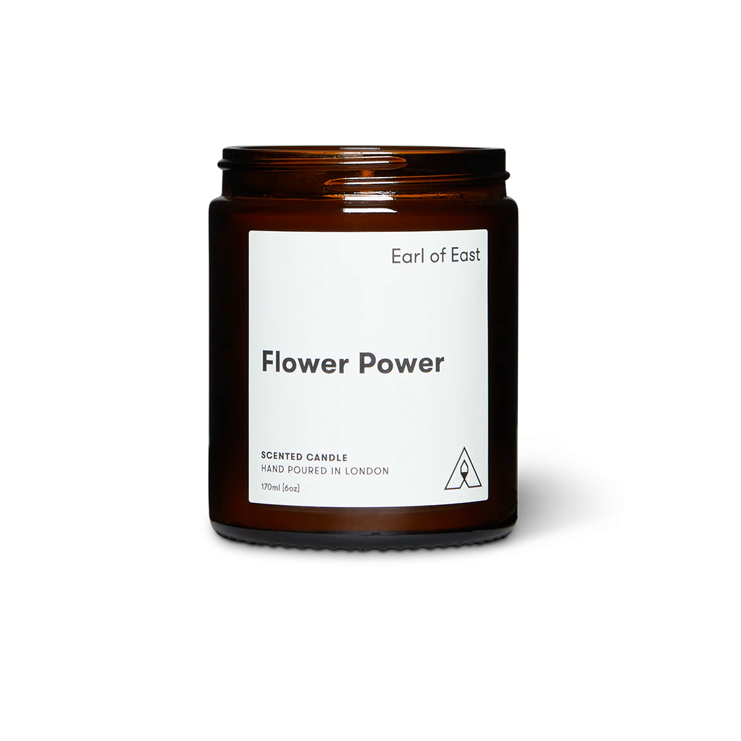 Earl of East | Flower Power - Soy Wax Candle - 170ml [6oz]