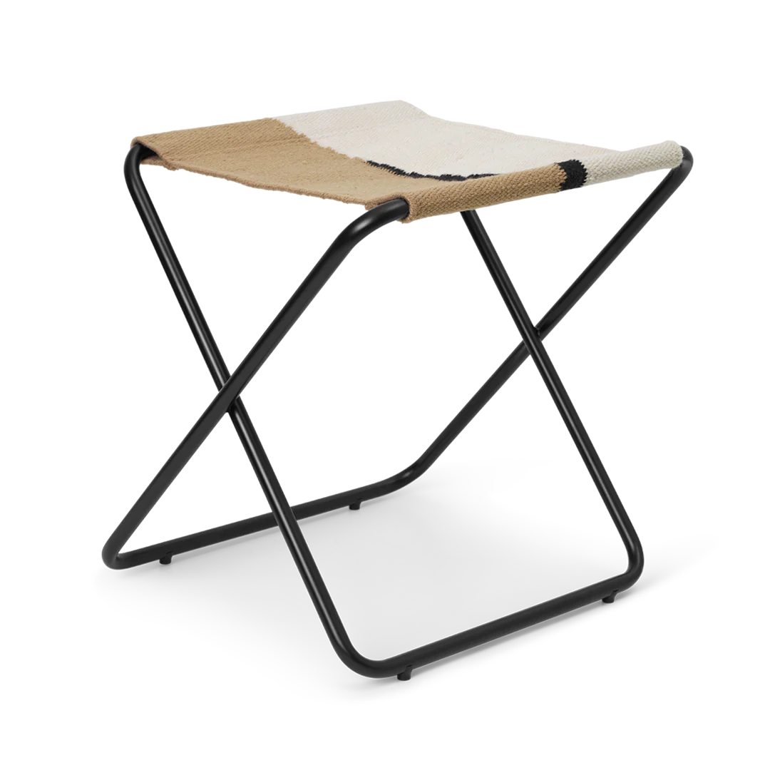 ferm LIVING | Desert Stool - Black Frame