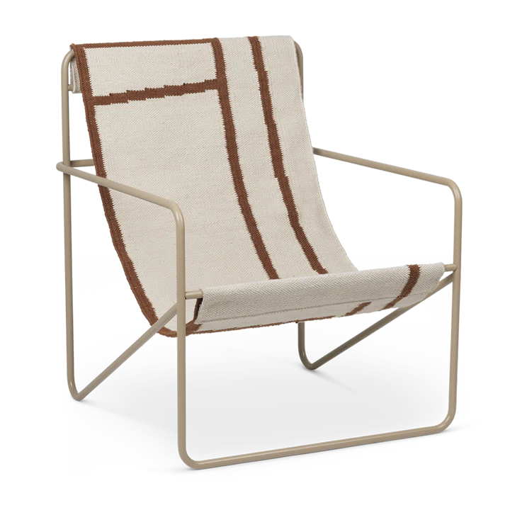 ferm LIVING | Desert Lounge Chair - Cashmere Frame
