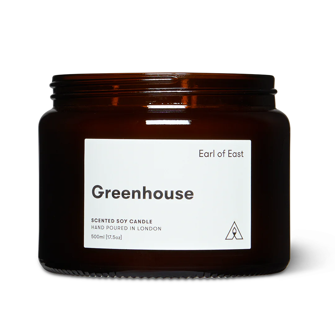 Earl of East | Greenhouse - Soy Wax Candle - 500ml [17.5oz]