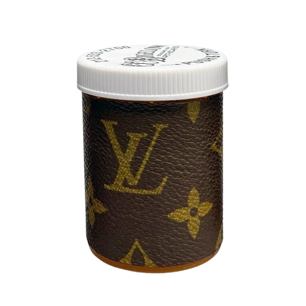 LV Monogram Pill Bottle - Large