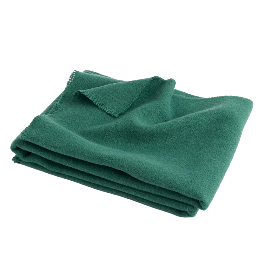 HAY | Mono Pure Wool Throw - Green
