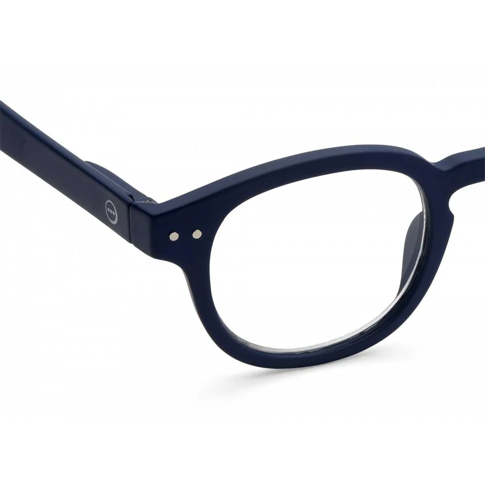 Reading Glasses # C - The Retro - Navy Blue
