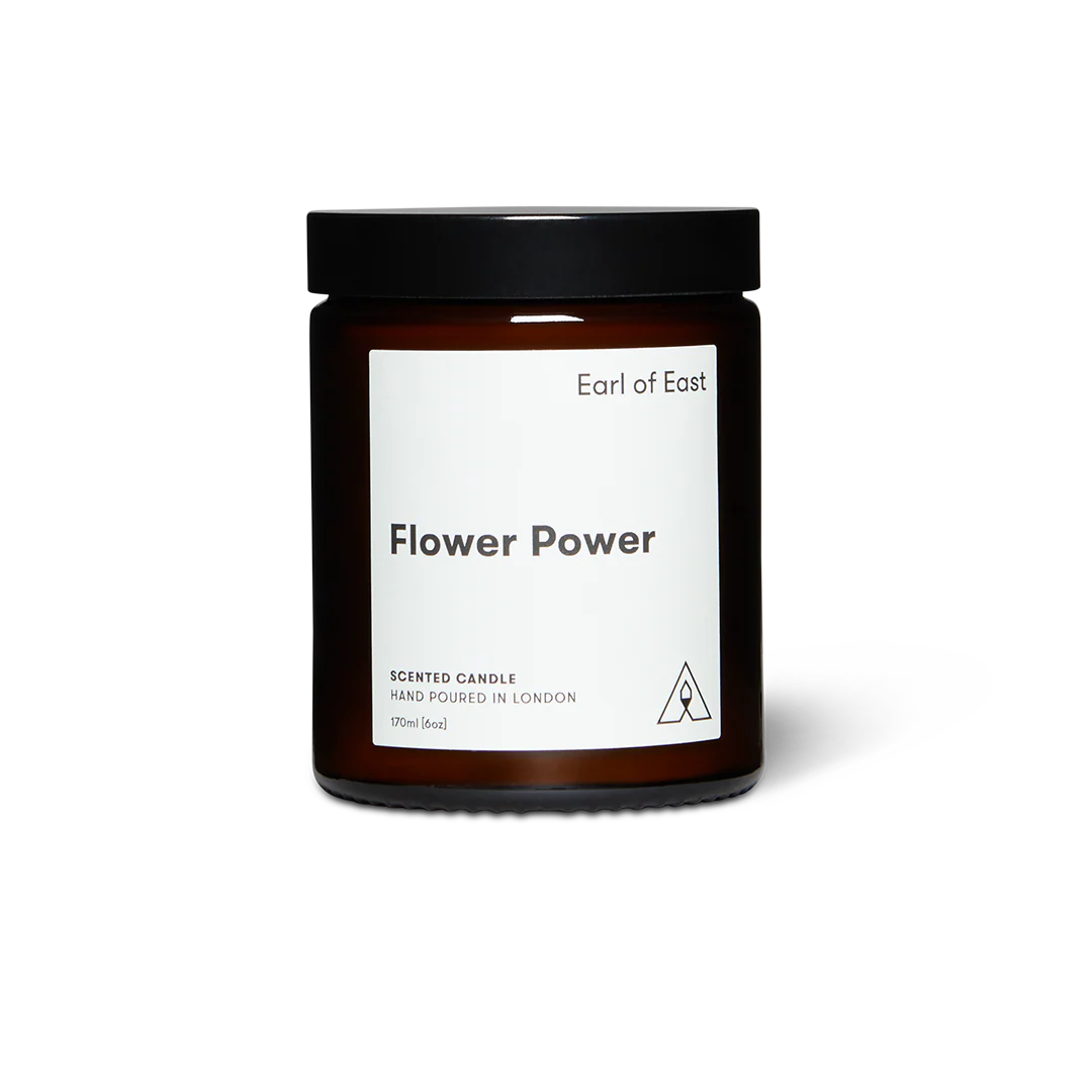 Earl of East | Flower Power - Soy Wax Candle - 170ml [6oz]