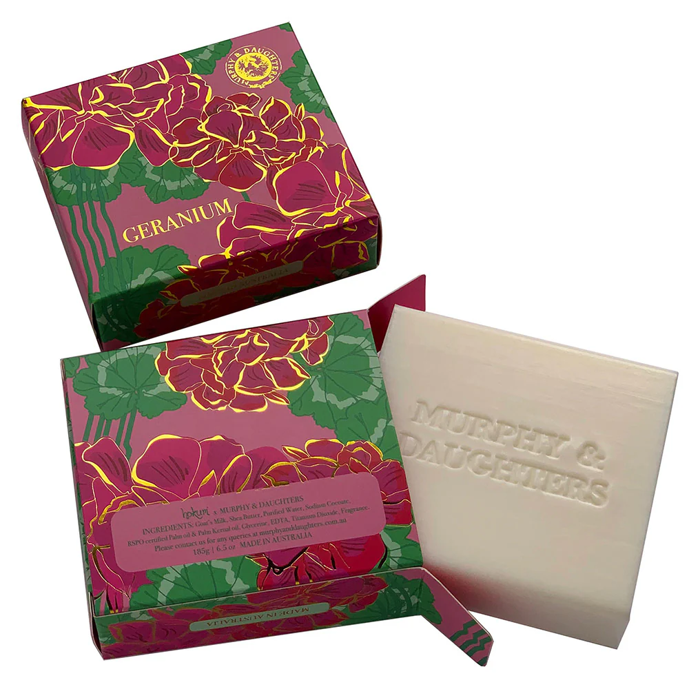 Boxed Soap - Geranium